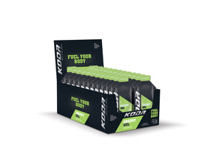 Green Plum - KODA Energy Gel (Caffeine) (box of 24 gels)
